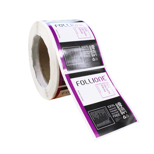 roll package adhesive label